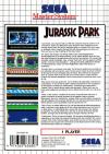 Jurassic Park Box Art Back